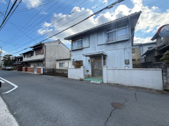 �O�ʓ��H�܂ތ��n�ʐ^�@-